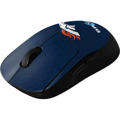 NFL Denver Broncos - Distressed G Pro Wireless Gaming Mouse Skin
