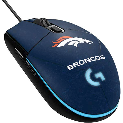NFL Denver Broncos - Distressed G203 Prodigy RGB Wired Gaming Mouse Skin