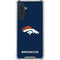 NFL Denver Broncos - Distressed Galaxy A17 Clear Case