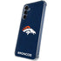 NFL Denver Broncos - Distressed Galaxy A55 5G Clear Case