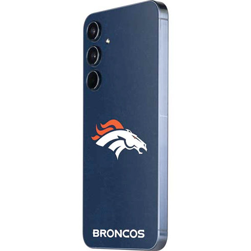 NFL Denver Broncos - Distressed Galaxy A55 5G Skin