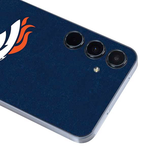 NFL Denver Broncos - Distressed Galaxy A55 5G Skin