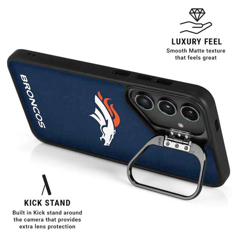 NFL Denver Broncos - Distressed Galaxy S25 Kickstand Case