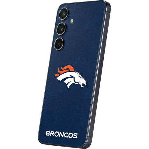 NFL Denver Broncos - Distressed Galaxy S25 Plus Skin