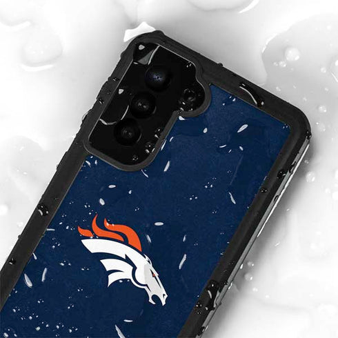 NFL Denver Broncos - Distressed Galaxy S24 Plus Waterproof Case
