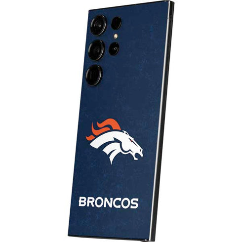 NFL Denver Broncos - Distressed Galaxy S25 Ultra Skin