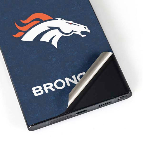 NFL Denver Broncos - Distressed Galaxy S25 Ultra Skin