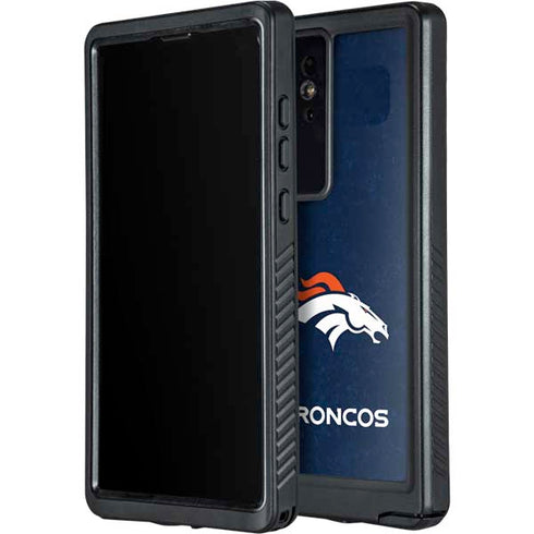 NFL Denver Broncos - Distressed Galaxy S24 Ultra Waterproof Case