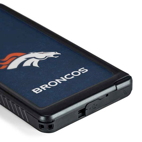 NFL Denver Broncos - Distressed Galaxy S24 Ultra Waterproof Case