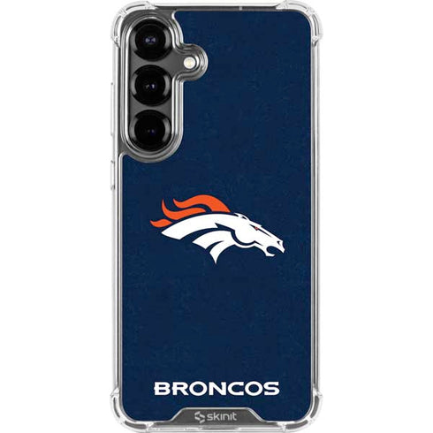NFL Denver Broncos - Distressed Galaxy S26 Clear Case