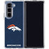 NFL Denver Broncos - Distressed Galaxy Z Fold5 5G Clear Case