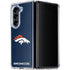 NFL Denver Broncos - Distressed Galaxy Z Fold5 5G Clear Case