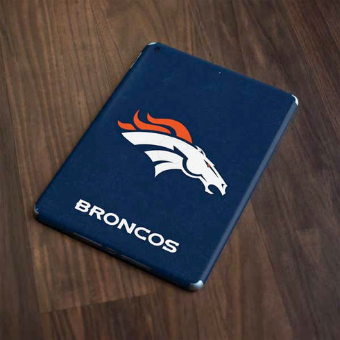 NFL Denver Broncos - Distressed Apple iPad Skin