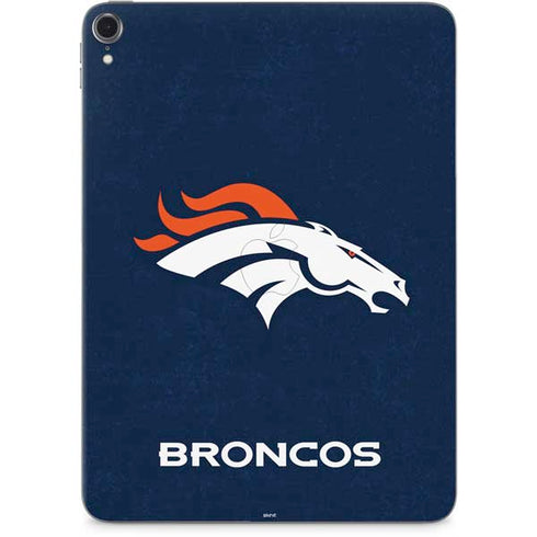 NFL Denver Broncos - Distressed Apple iPad Pro Skin