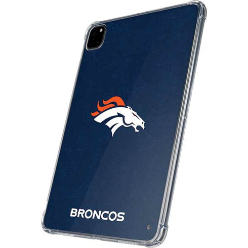 NFL Denver Broncos - Distressed iPad Pro 11in (2024) Clear Case