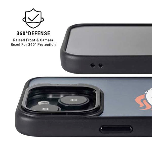 NFL Denver Broncos - Distressed iPhone 15 Kickstand Case