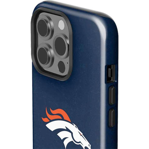 NFL Denver Broncos - Distressed iPhone 15 Pro Impact Case