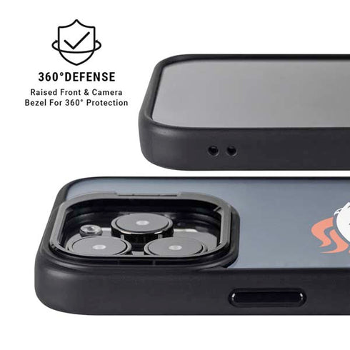 NFL Denver Broncos - Distressed iPhone 15 Pro Kickstand Case