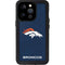 NFL Denver Broncos - Distressed iPhone 15 Pro Waterproof Case