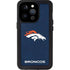 NFL Denver Broncos - Distressed iPhone 15 Pro Waterproof Case