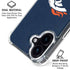 NFL Denver Broncos - Distressed iPhone 16 Clear Case