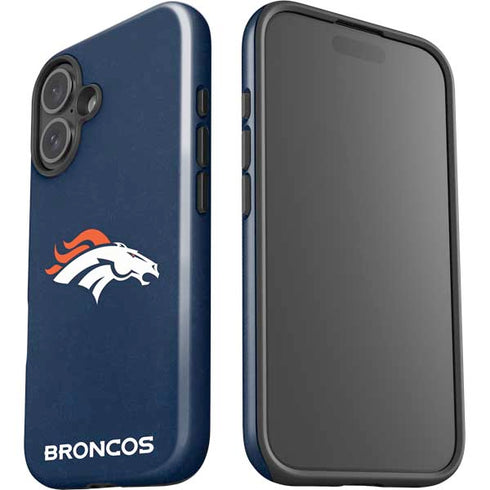 NFL Denver Broncos - Distressed iPhone 16 Impact Case