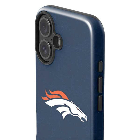 NFL Denver Broncos - Distressed iPhone 16 Plus Impact Case