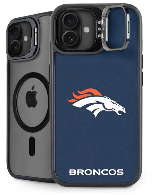 NFL Denver Broncos - Distressed iPhone 16 Plus Kickstand Case