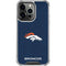 NFL Denver Broncos - Distressed iPhone 16 Pro Clear Case