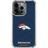 NFL Denver Broncos - Distressed iPhone 16 Pro Clear Case