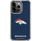 NFL Denver Broncos - Distressed iPhone 16 Pro Max Clear Case