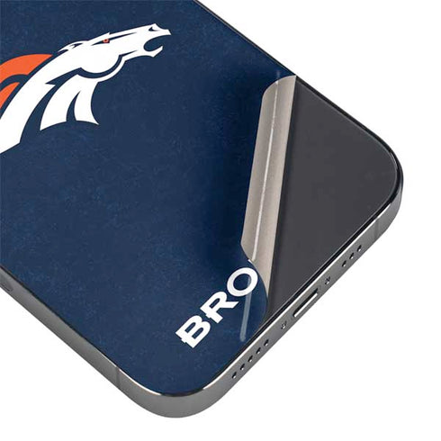 NFL Denver Broncos - Distressed iPhone 16 Pro Max Skin