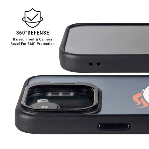 NFL Denver Broncos - Distressed iPhone 16e Kickstand Case