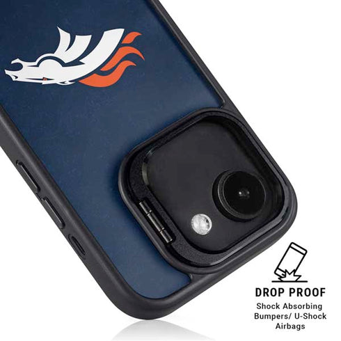 NFL Denver Broncos - Distressed iPhone 16e Kickstand Case
