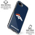 NFL Denver Broncos - Distressed iPhone 16e Clear Case