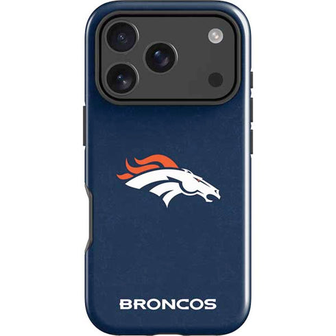 NFL Denver Broncos - Distressed iPhone 18 Pro Impact Case