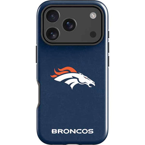 NFL Denver Broncos - Distressed iPhone 18 Pro Max Impact Case