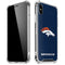 NFL Denver Broncos - Distressed iPhone X/XS Clear Case