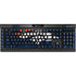 NFL Denver Broncos - Distressed K95 RGB PLATINUM Mechanical Gaming Keyboard Skin