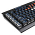 NFL Denver Broncos - Distressed K95 RGB PLATINUM Mechanical Gaming Keyboard Skin