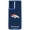 NFL Denver Broncos - Distressed Moto G 5G (2024) Clear Case