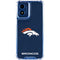 NFL Denver Broncos - Distressed Moto G Play 4G (2024) Clear Case