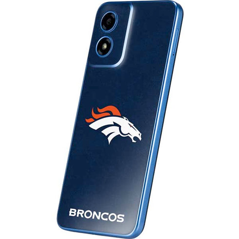 NFL Denver Broncos - Distressed Moto G Play 4G (2024) Skin