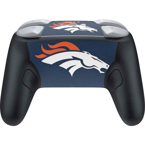 NFL Denver Broncos - Distressed Nintendo Switch 2 (2025) Pro Controller Skin