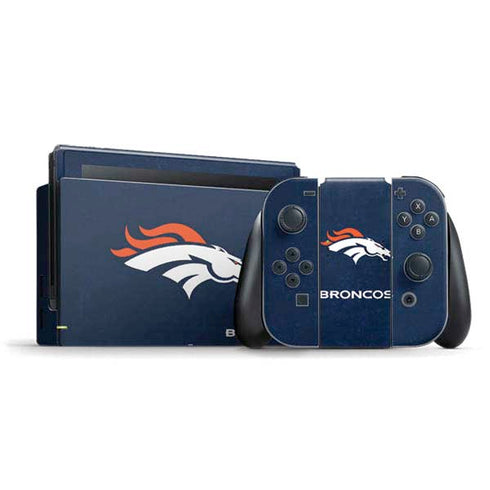 NFL Denver Broncos - Distressed Nintendo Skins