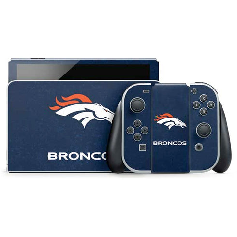 NFL Denver Broncos - Distressed Nintendo Skins