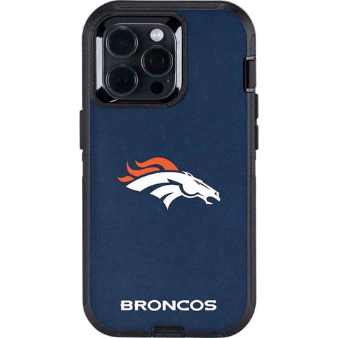 NFL Denver Broncos - Distressed Otterbox Defender iPhone Skin