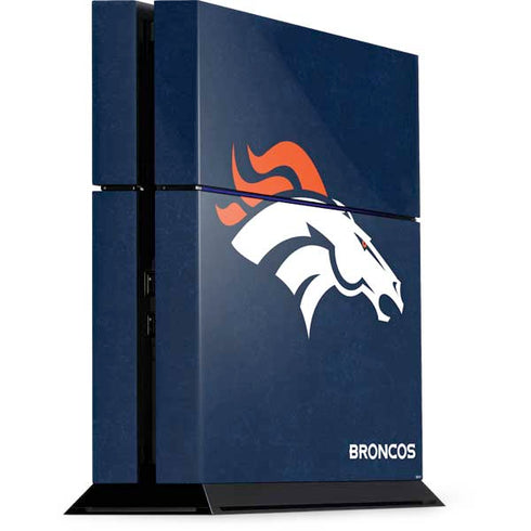 NFL Denver Broncos - Distressed PlayStation PS4 Skins