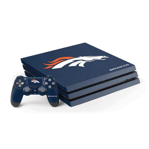 NFL Denver Broncos - Distressed PlayStation PS4 Skins