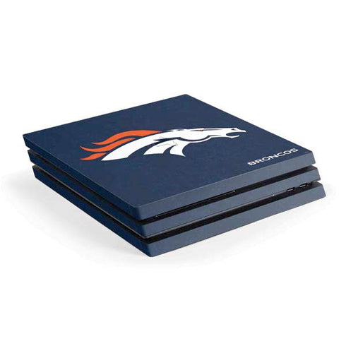 NFL Denver Broncos - Distressed PlayStation PS4 Skins